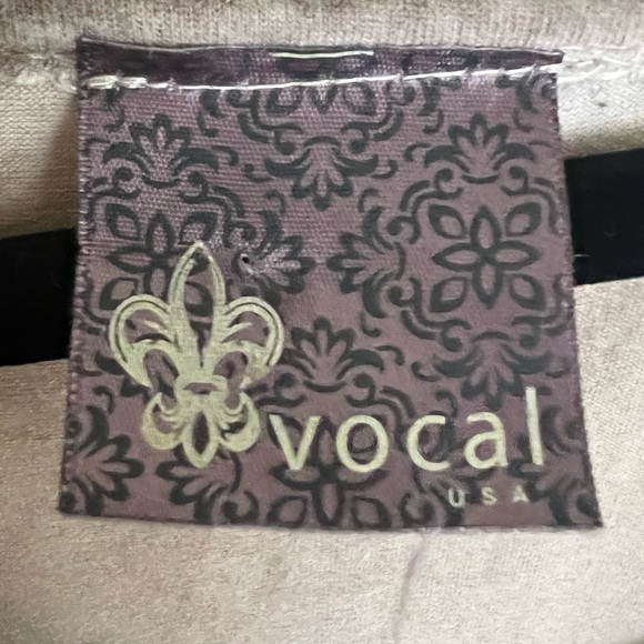 Western Bull Cowgirl Fringed Tan Top - Picture 3 of 5